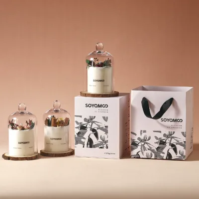 Forest scented candles