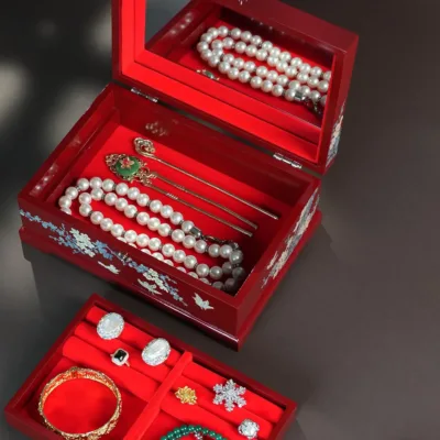 YH012 Lacquerware Jewelry Box