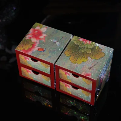 QD023 Lacquerware Jewelry Box