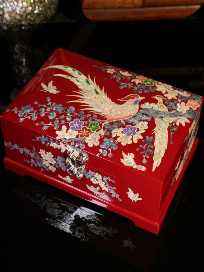 YH012 漆器首饰盒