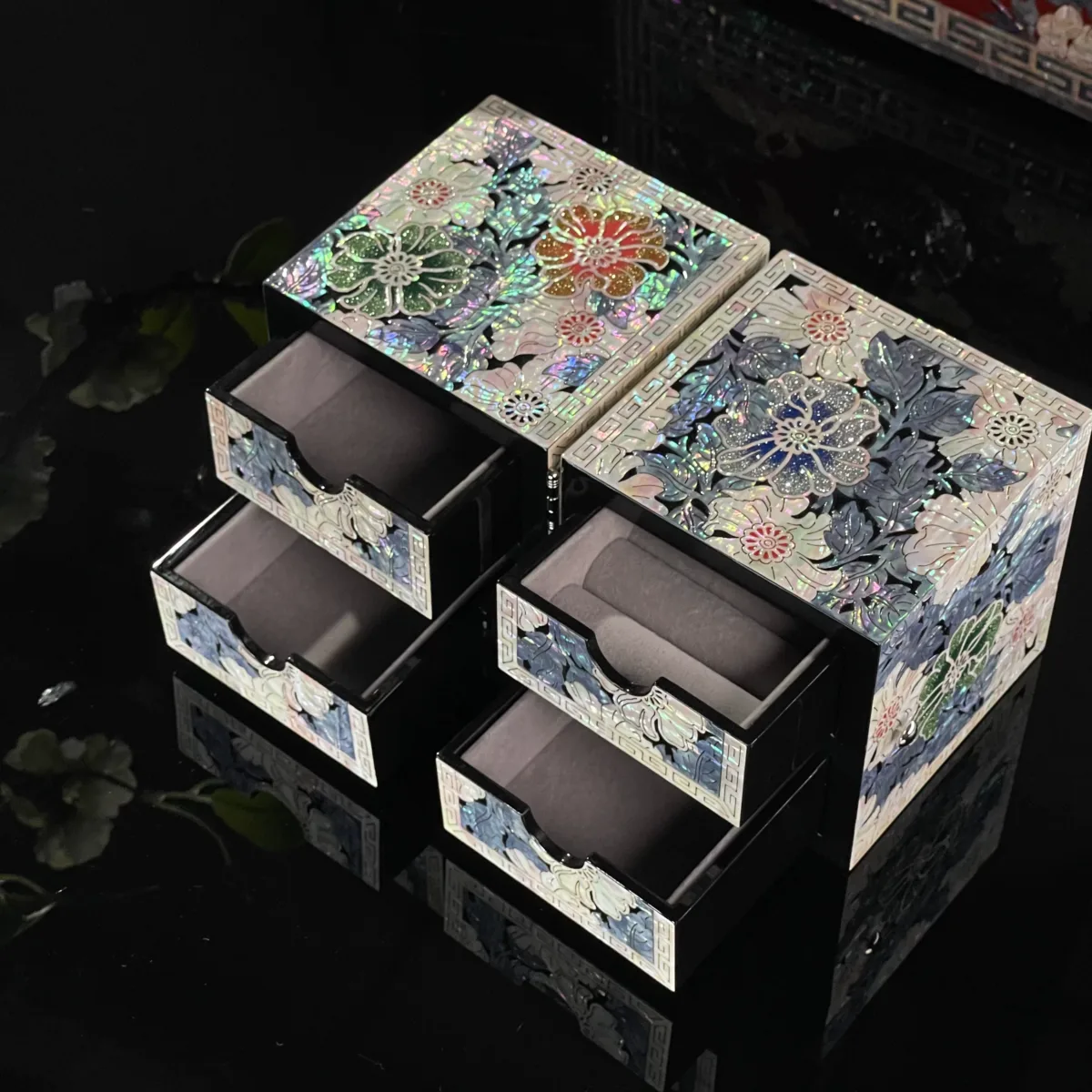 BK151 Lacquerware jewelry box