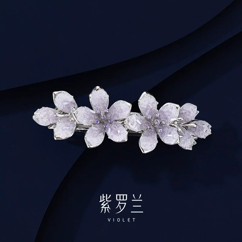 Artisan Hand-Carved S925 Silver Hairpin - "Ethereal Bloom" 2 Product Detail 1