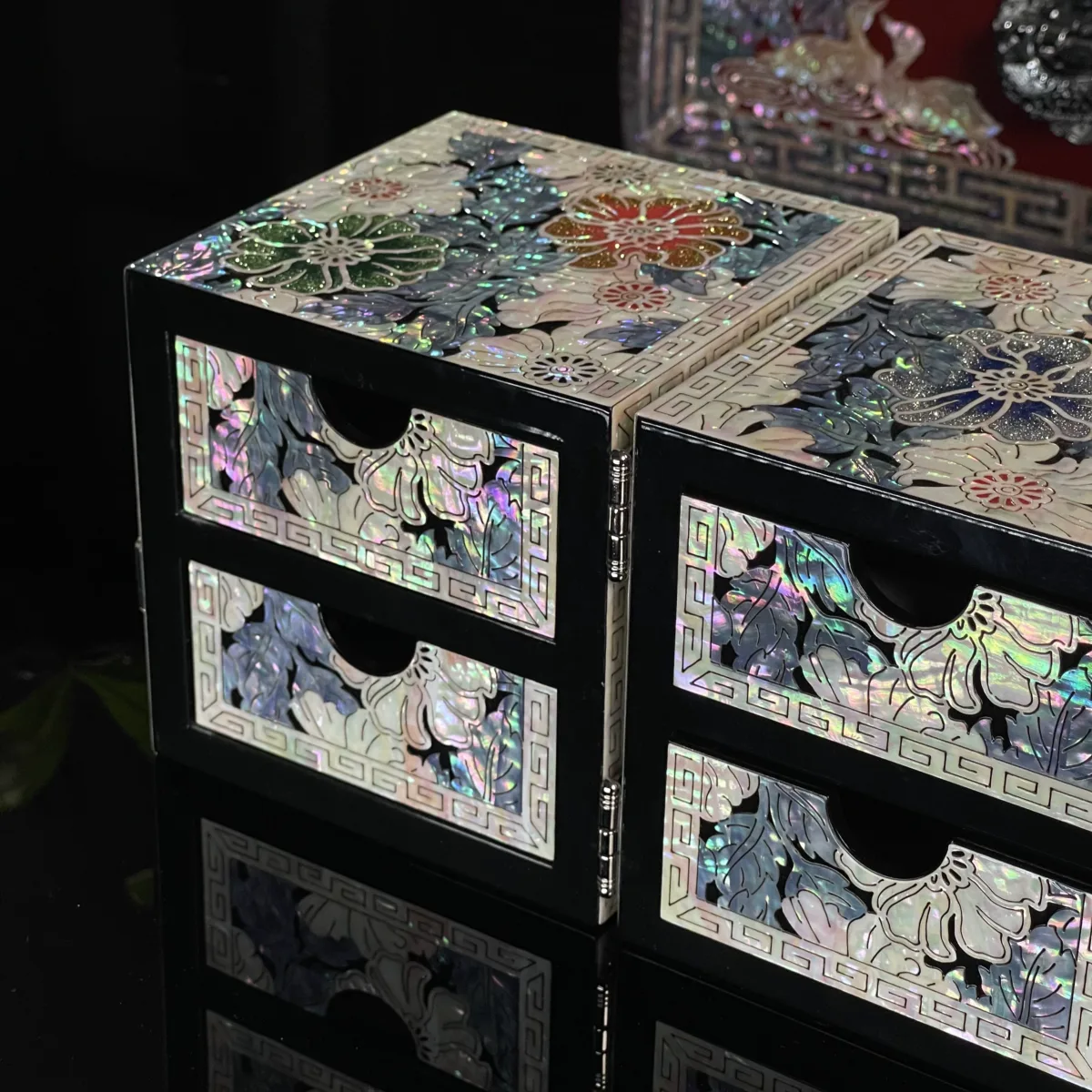 BK151 Lacquerware jewelry box