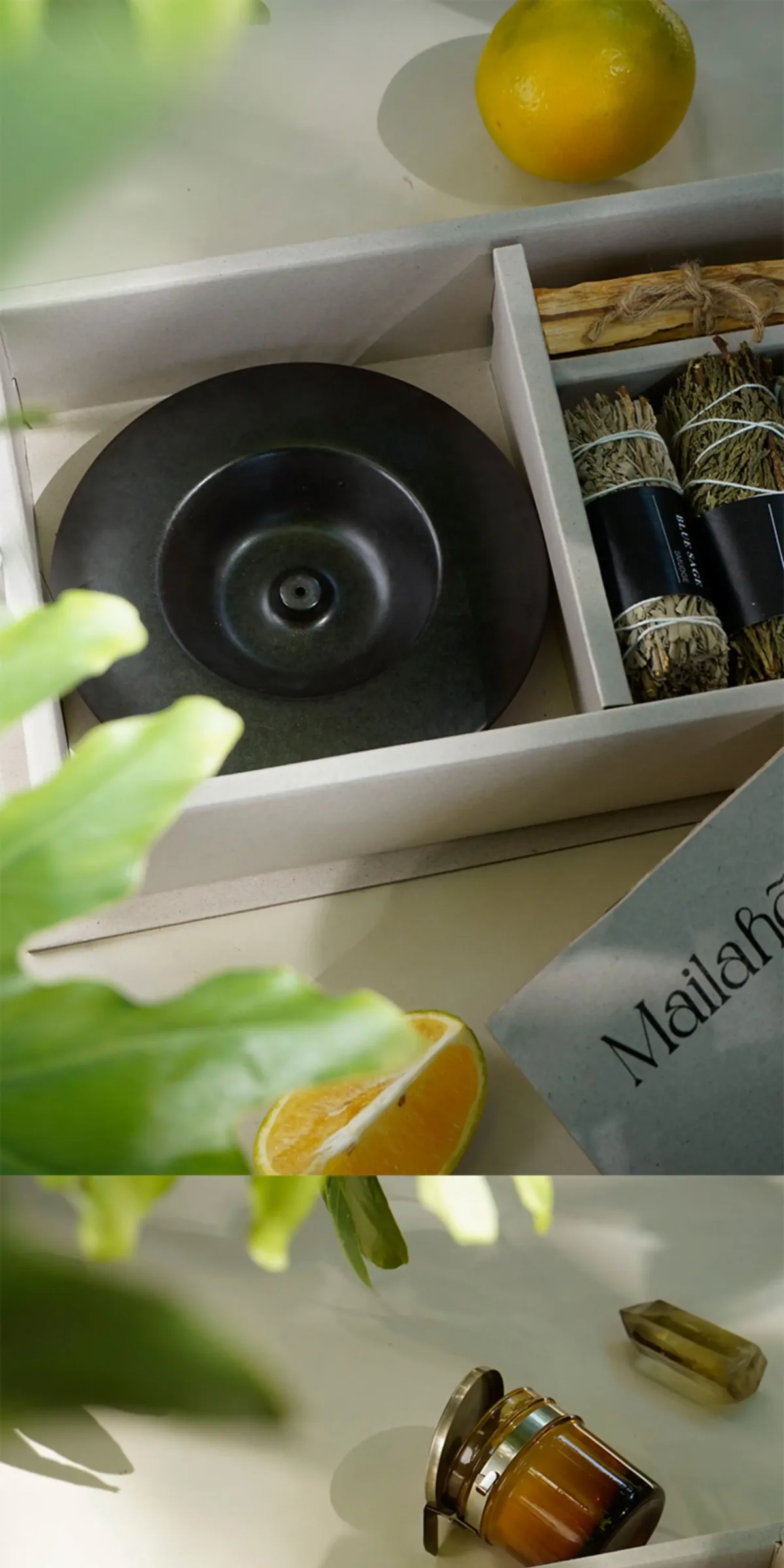 Natural Plants Aromatherapy Set Gift Box