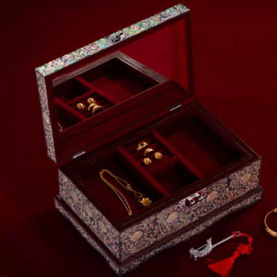 QD006 Lacquerware Jewelry Box