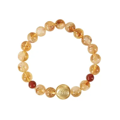 Lucky - citrine bracelet