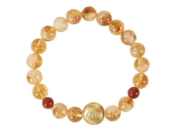 Lucky - citrine bracelet
