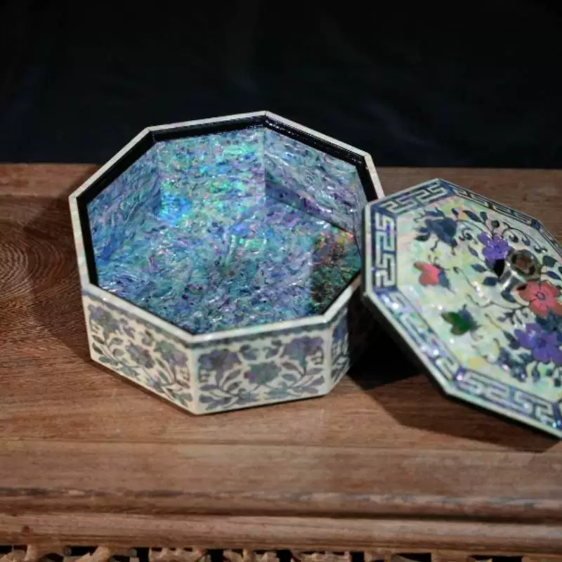 YH006 贝壳镶嵌收纳盒