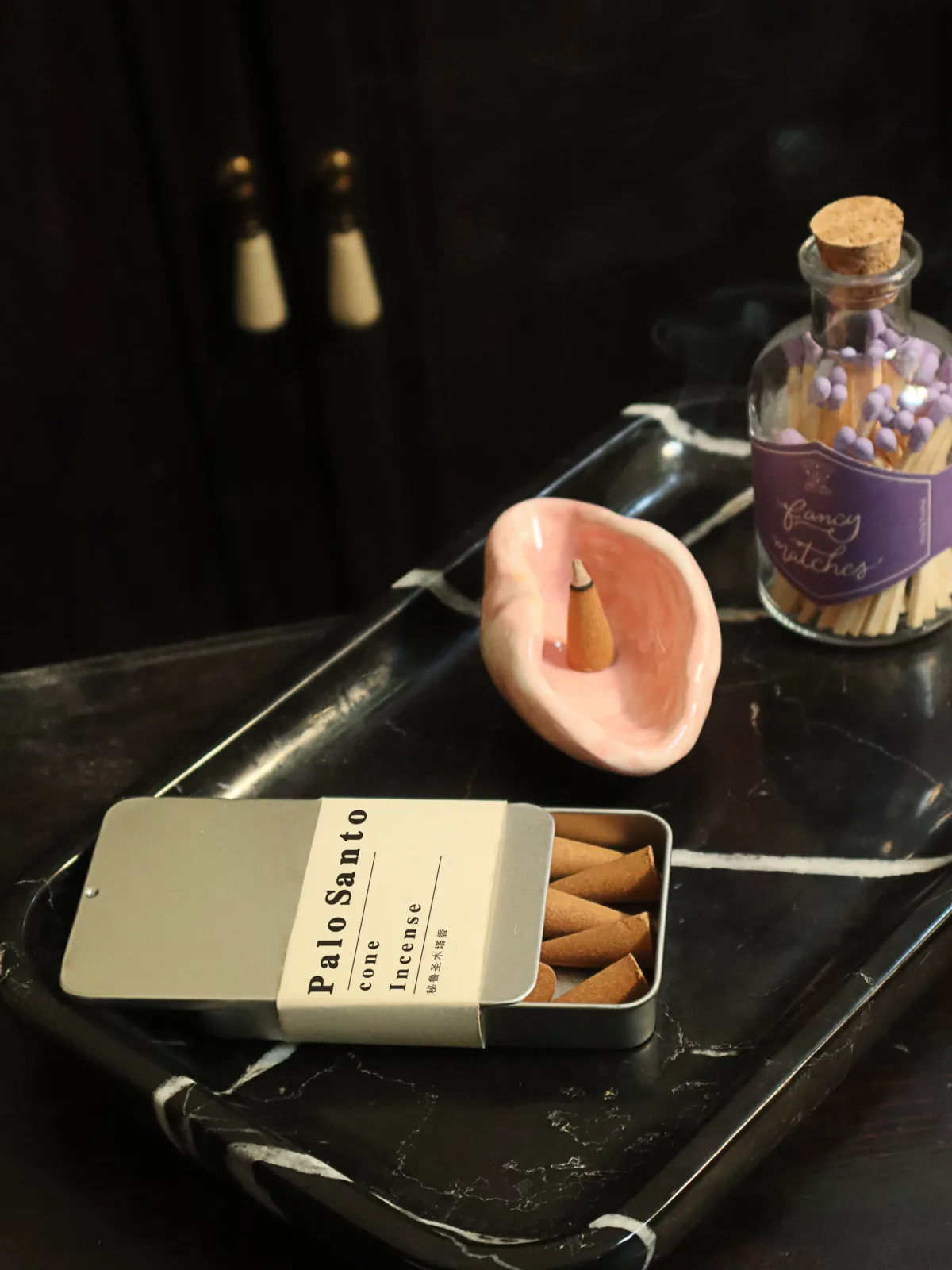 Pink vessel aromatherapy set