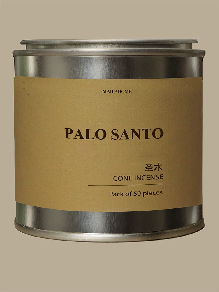 Handmade wooden tower incense natural plant cone incense