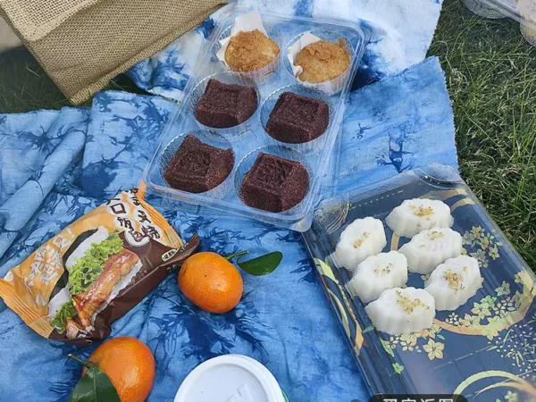 Heritage Indigo Tie-Dye Fabric detail view showing 100% grade 6a mulberry silk texture and finish