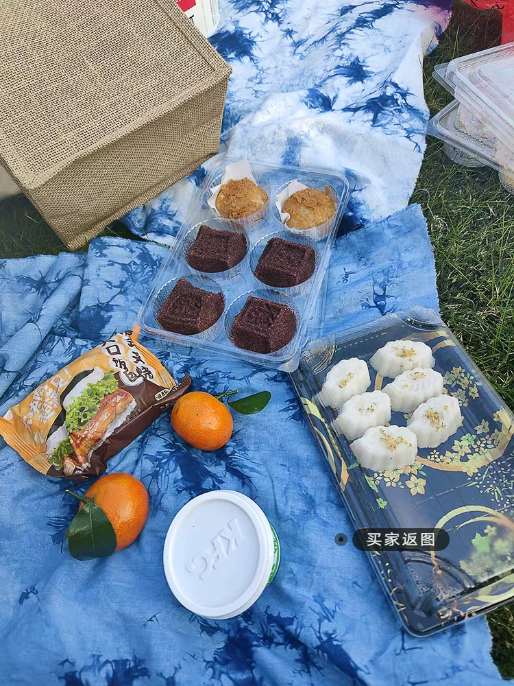 Heritage Indigo Tie-Dye Fabric - 'Cloud Sea' Cotton 3 Product Detail 2