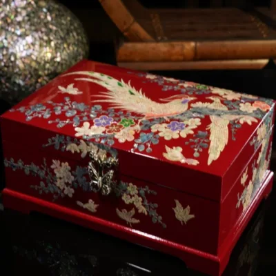 YH012 Lacquerware Jewelry Box