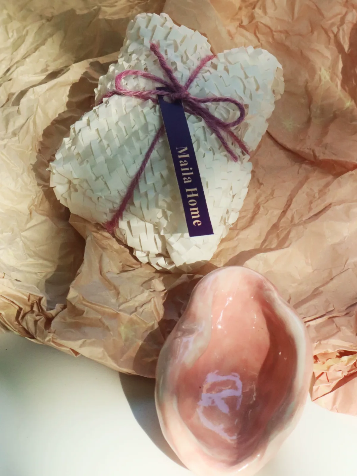 Pink vessel aromatherapy set