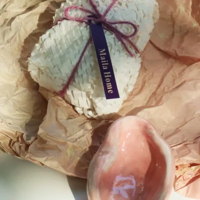 Pink vessel aromatherapy set