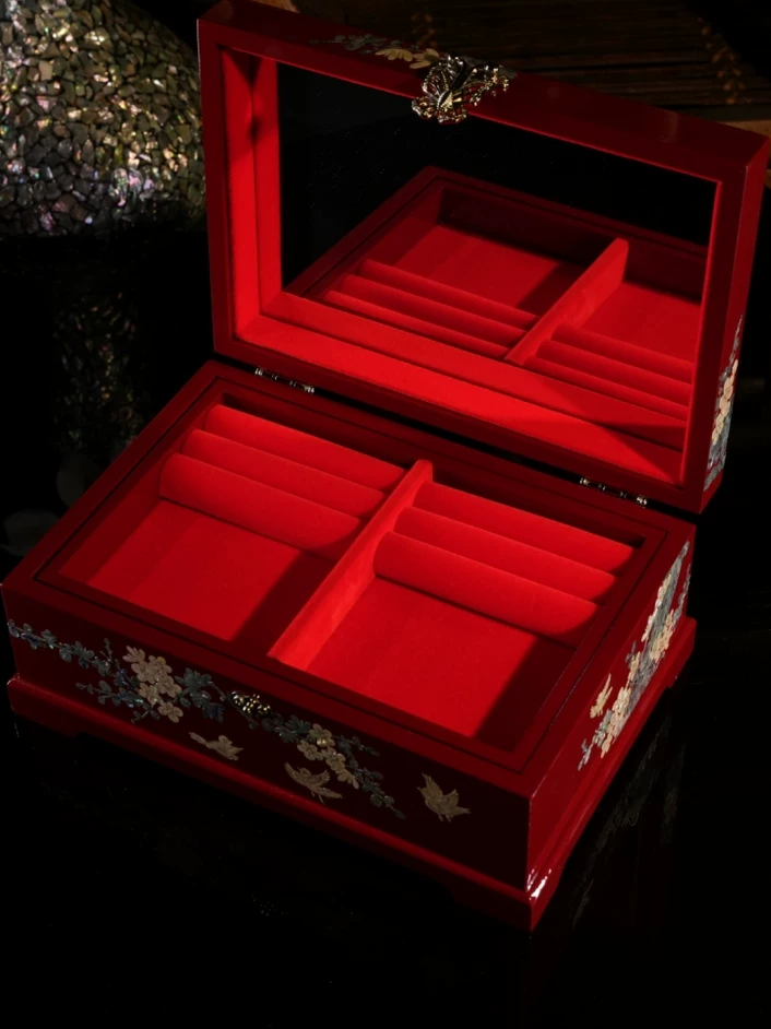 YH012 Lacquerware Jewelry Box