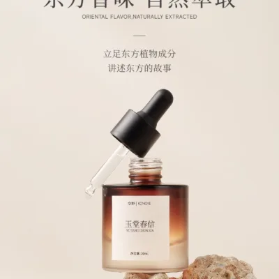 Porcelain flower diffuser stone