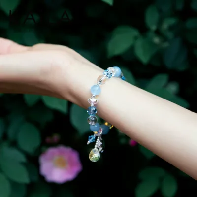 Lotus crystal bracelet