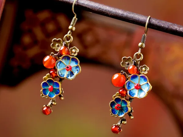 TB2LbUUg9JjpuFjy0FdXXXmoFXa_57399377.webp Cloisonné agate earrings