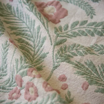 American Country Cotton Throw Blanket artisan product detail by Ginkgoods