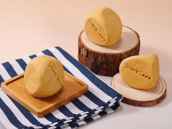 Calendula, Silk & Honey Polishing Soap Bar for Face & Body — artisan product image by Ginkgoods