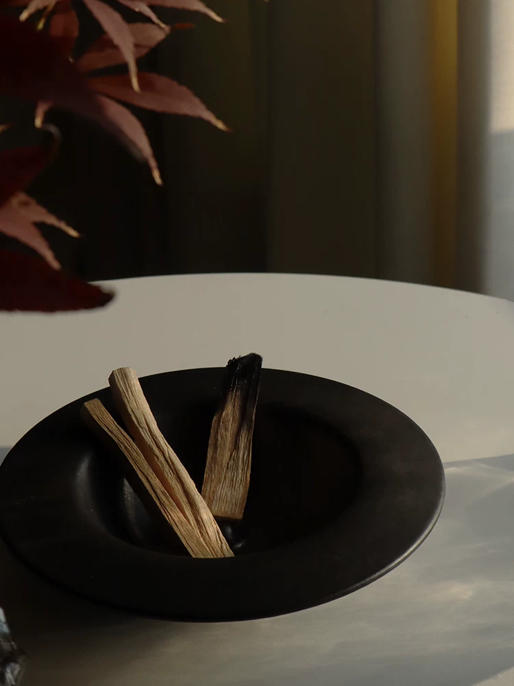 Ceramic Incense Holder & Stick Gift Set showing natural fragrance and home ritual detail