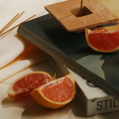 Ceramic Incense Holder for Sticks showing natural fragrance and home ritual detail
