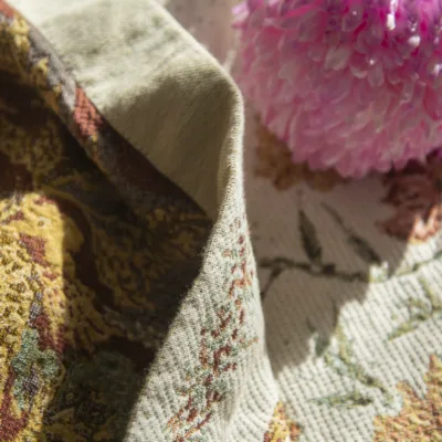 French Manor Cotton Blanket Set (3-Piece) artisan product detail by Ginkgoods