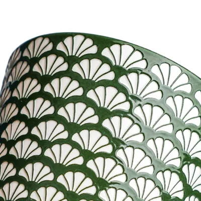 Ginkgo Relief Ceramic Coffee Mug