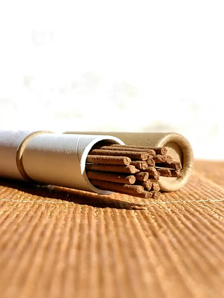 Handmade Osmanthus Incense Sticks showing natural fragrance and home ritual detail