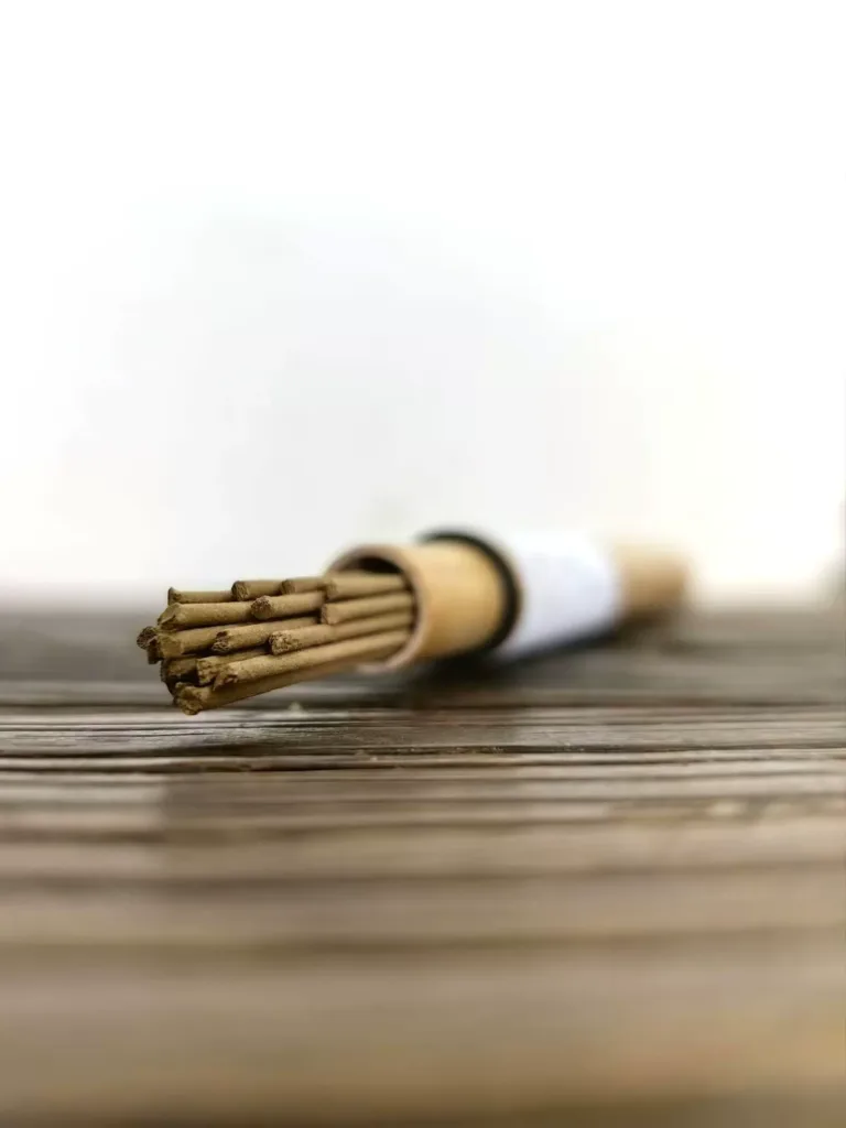 Handmade Rose Floral Incense Sticks showing natural fragrance and home ritual detail