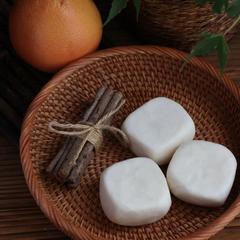 Honey Yuzu Exfoliating Cold Process Handmade Soap Bar — artisan product image by Ginkgoods