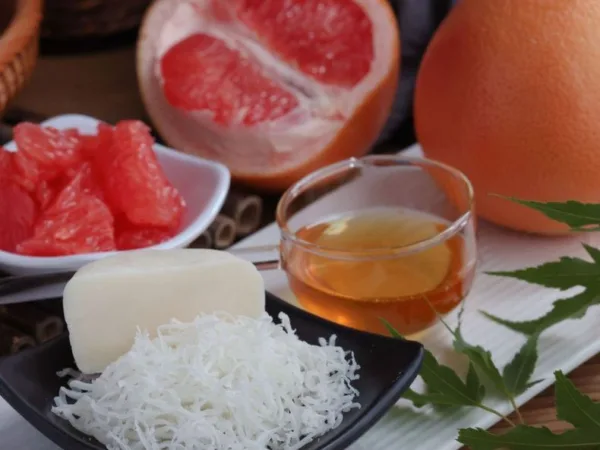 Honey Yuzu Exfoliating Cold Process Handmade Soap Bar — artisan product image by Ginkgoods