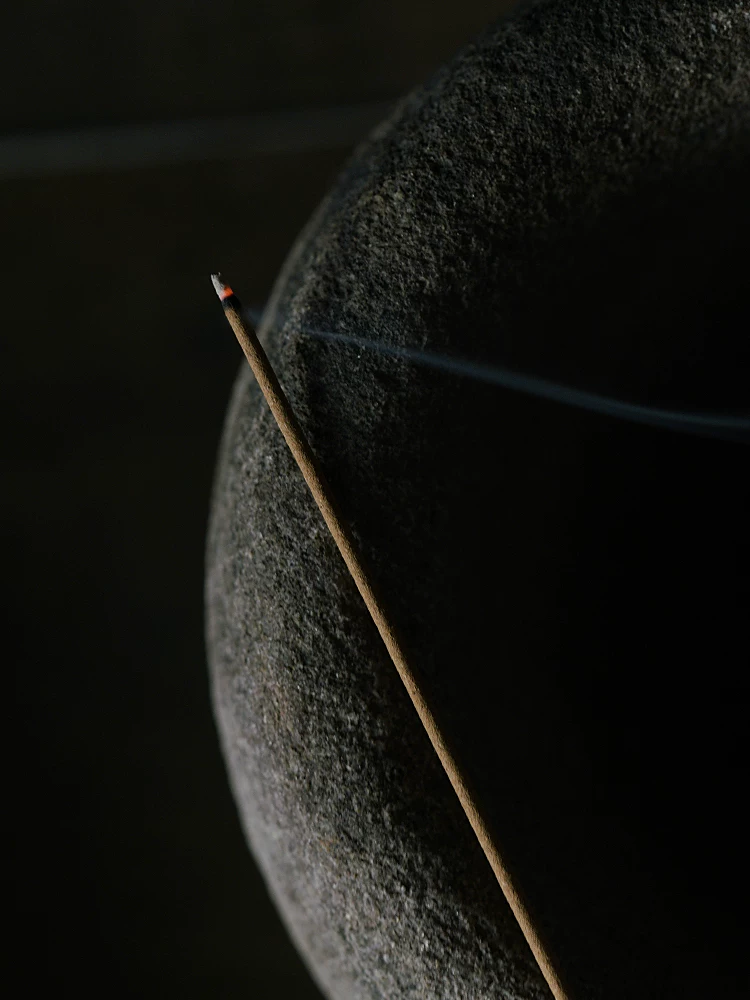 Natural Pine Tower Incense Cones showing natural fragrance and home ritual detail