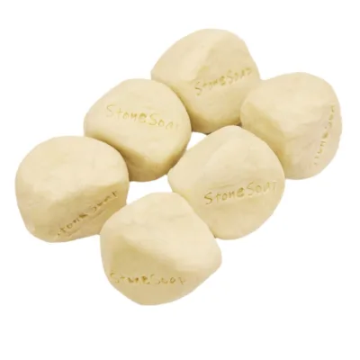 Peony & Silk Protein Polishing Handmade Facial Soap Bar — artisan product image by Ginkgoods