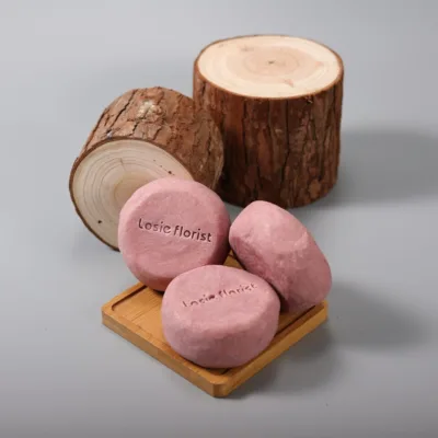 Roselle & Aged Tangerine Peel Artisan Polishing Facial Soap Bar — artisan product image by Ginkgoods