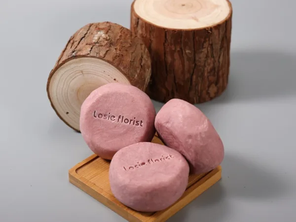 Roselle & Aged Tangerine Peel Artisan Polishing Facial Soap Bar — artisan product image by Ginkgoods
