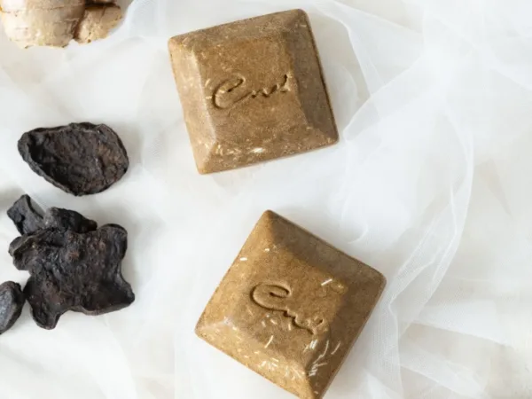 Vitex seed and jujube root herbal amino shampoo bar for fine flat hair